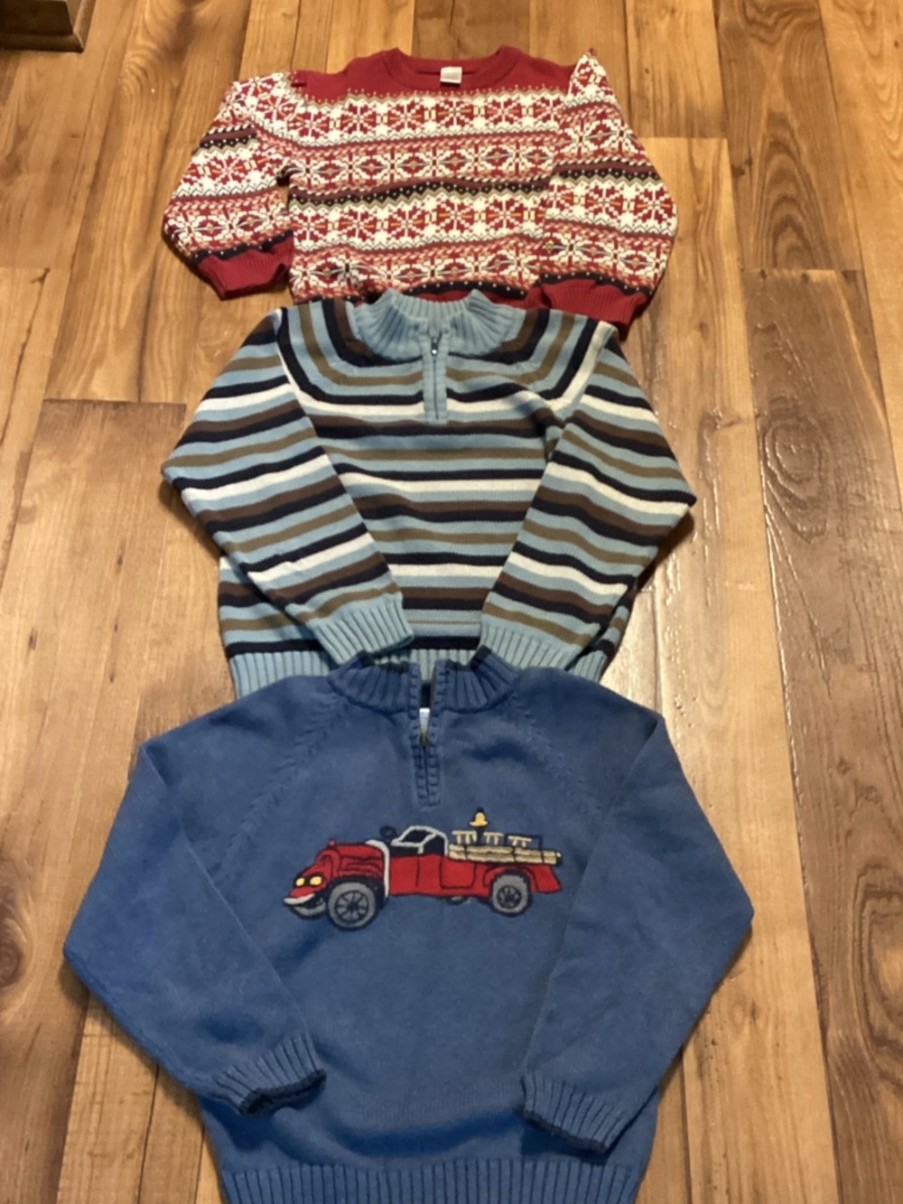 Gymboree Boys Sweaters THREE Size 8 EUC
